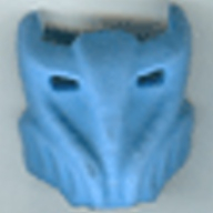 Lego maska Bionicle Krana Za, středně modrá (42042za MEDIUM BLUE)